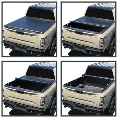 Spec-D Tuning F-150 Soft Roll Up Bed Cover – 6.5ft Bed (1997-2004)