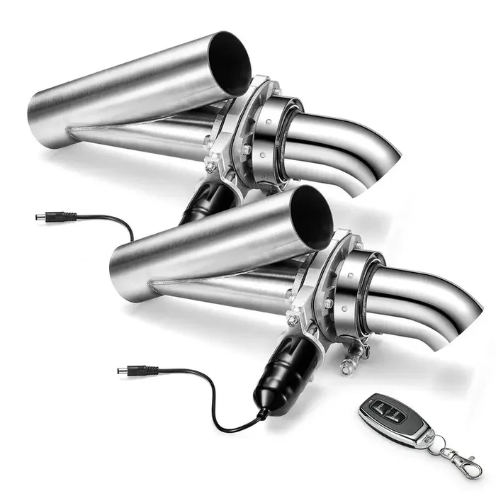 SPELAB 2.0/2.25/2.5/3 Inch Dual Electric Exhaust Cutout Valve Remote Switch