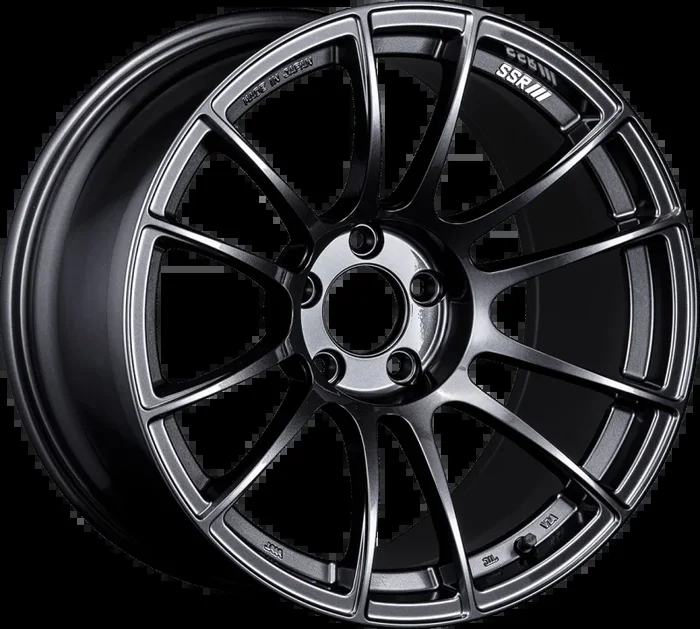 SSR GTX04 18├ù10.5 5×114.3 15mm Offset Dark Gunmetal Wheel