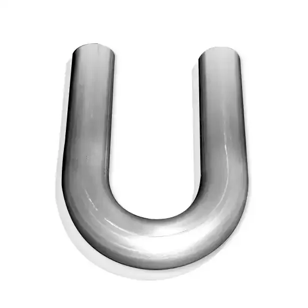 STAINLESS WORKS 2″ 180 DEGREE BEND, 304 STAINLESS STEEL, .065 WALL THICKNESS, MINIMUM 6″ LEGS. SMOOTH, WRINKLE FREE BENDS ARE GREAT FOR CUSTOM FABRICATION. – MB180200