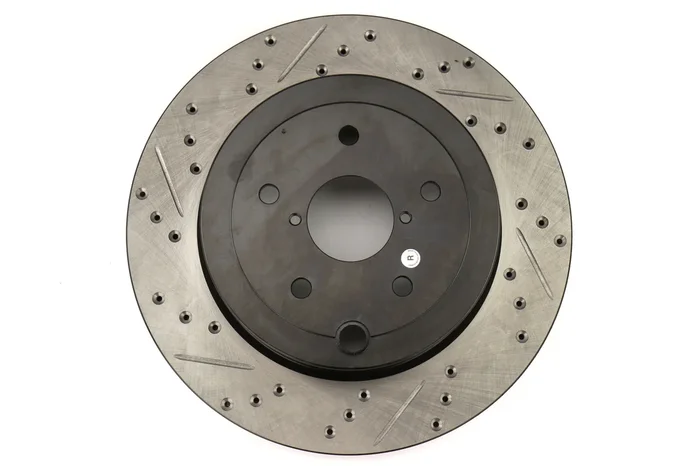 Stoptech Drilled and Slotted Rotor Single Rear Right – 2008-2017 Subaru STI