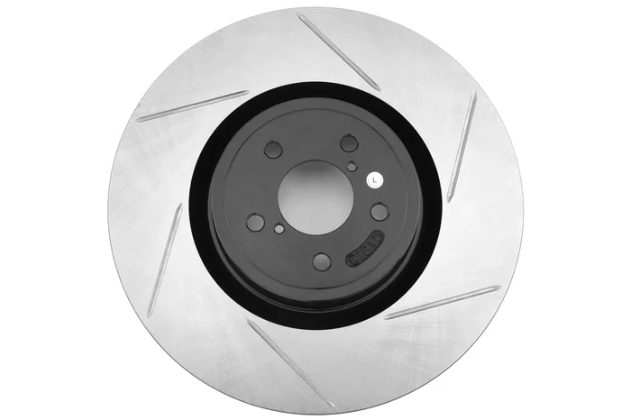 Stoptech Slotted Front Left Rotor Single – 2004 Subaru STI