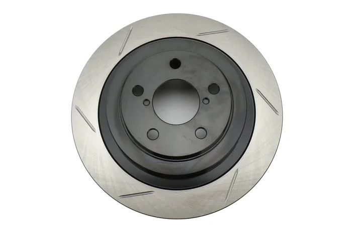 Stoptech Slotted Rear Right Rotor Single Subaru Models (inc. 2006-2007 WRX / 2005-2009 Legacy GT)