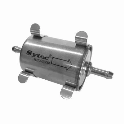 Sytec Fuel Filter 8mm In and Out with Bracket