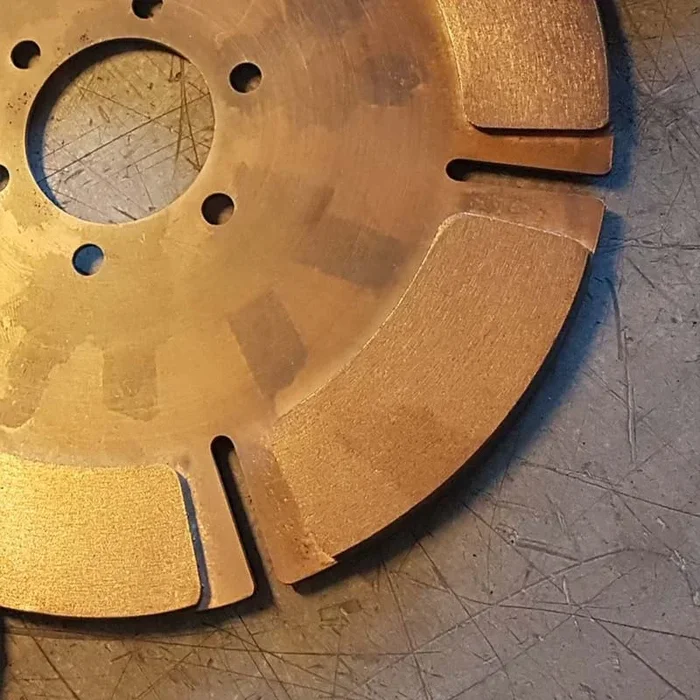 Tenaci 184mm 6-puck 2,6mm Copper Clutch Disc (Copper) Saab 23 splines