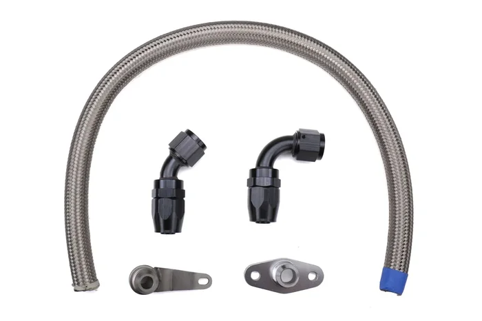 Torque Solution -10AN Turbo Oil Return Line Kit – 2015-2021 Subaru STI / 2004-2013 Forester / 2002-2014 Impreza
