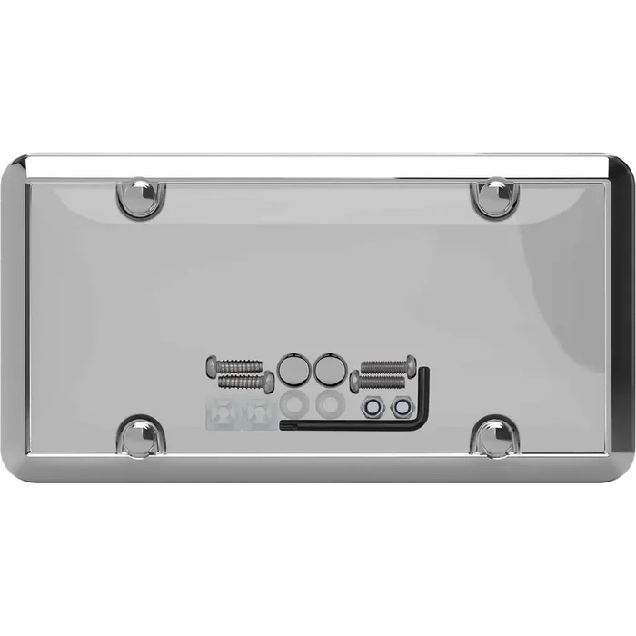 Ultimate Tuf Metal Combo Frame with Shield, Chrome/Smoke
