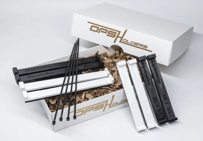 USA Zip tie number plate holders