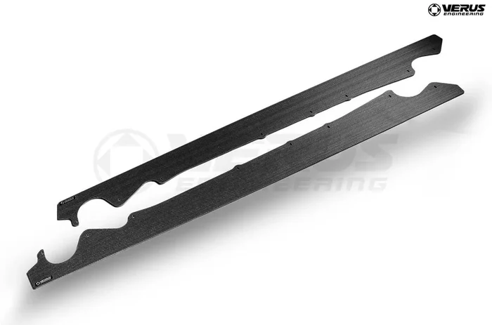 Verus Engineering – Carbon Polyweave Side Splitter Kit – BMW G87 M2