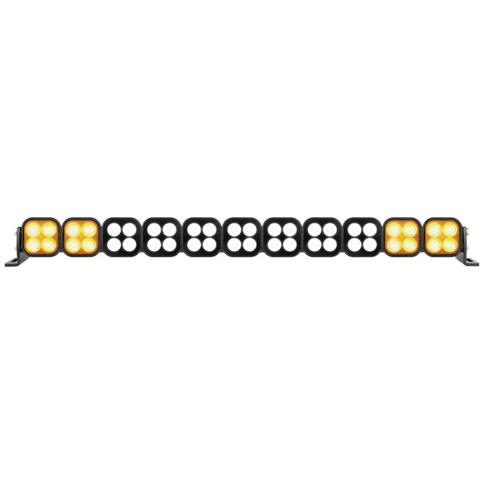 VISION X LIGHTING UNITE SERIES 30″ BLACKOUT COMBO BEAM WHITE SPOT AMBER FLOOD – 4530015