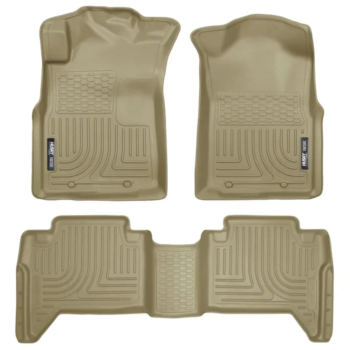 WeatherBeater Combo Tan Floor Liners 05-15 Tacoma