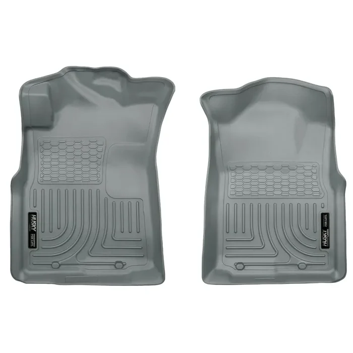 WeatherBeater Front Grey Floor Liners (Acc/Dbl/Std Cab) 05-15 Tacoma