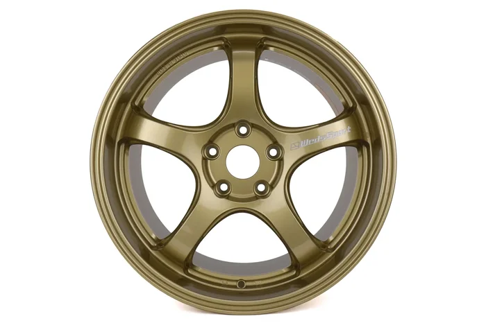 WedsSport RN-05M Gold 18×9.5 +38mm 5×114.3 (Single Wheel) – 2015-2024 Subaru WRX / 2015-2021 STI / 2019-2024 Forester