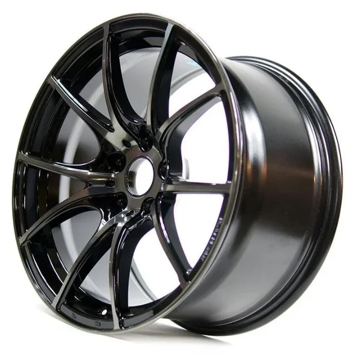 WedsSport SA-10R Black ZBB R Face 18×9.5 +38mm 5×114.3 (Single Wheel) – 2015-2024 Subaru WRX / 2015-2021 STI / 2019-2024 Forester