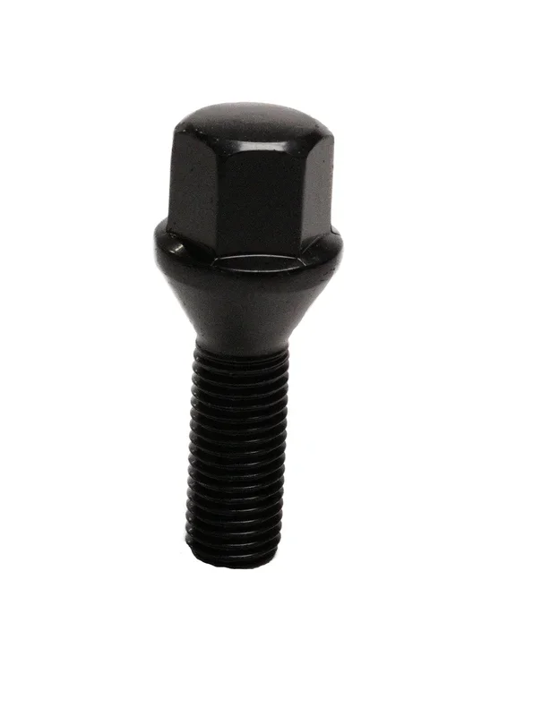 Wheel bolt v2 Black M12x1.5