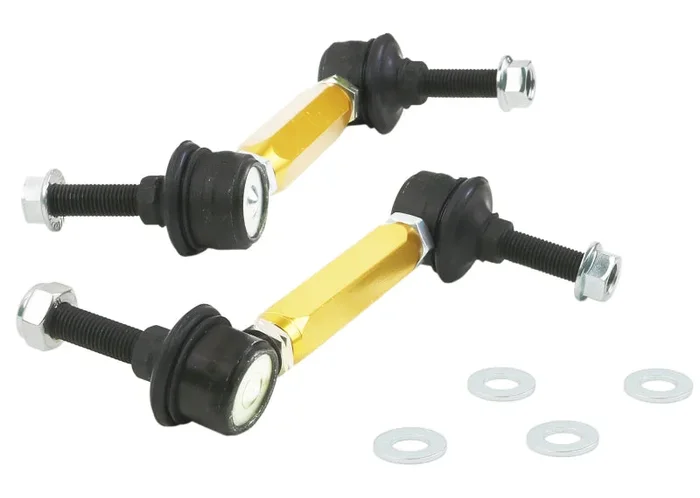 Whiteline Universal Sway Bar End Link Kit – 130-155mm Heavy Duty Adjustable – 10mm Ball Studs