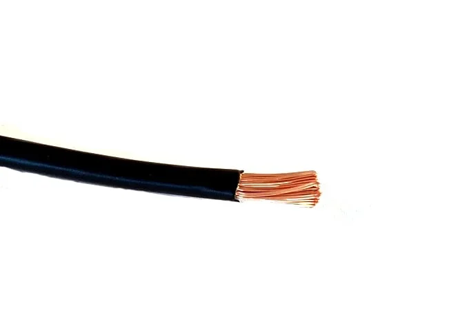 Wire 4mm² Black