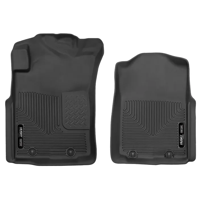 X-Act Contour Black Front Floor Liners (Crew / Ext / Std Cab) 05-11 Tacoma