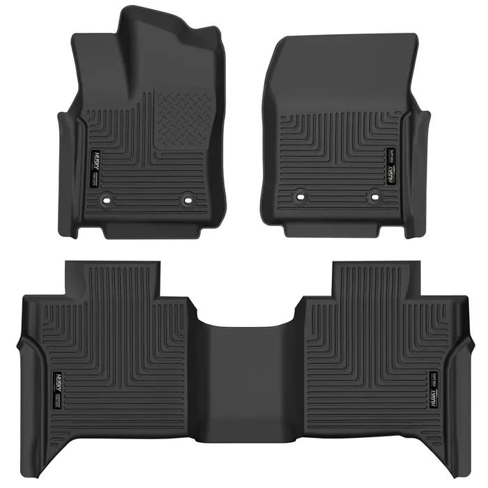 X-ACT Front & 2nd Seat Floor Liner – Blk 2022+ Tundra