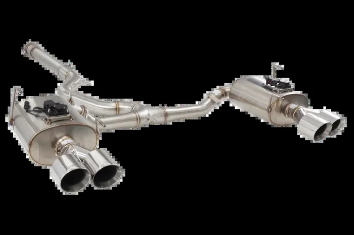 X Force Stainless Steel 3 Inch Varex Valved Cat-Back System with Quad Tips – 2022-2024 Subaru WRX