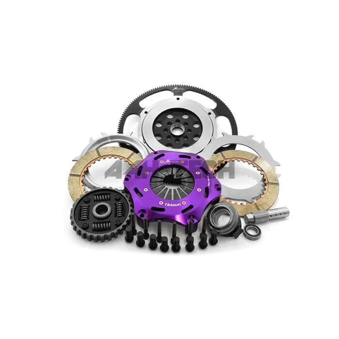 Xtreme Clutch Ceramic twin disc 185mm sprung clutch kit + flywheel (Honda Civic 15+ Type R turbo FK2/FK8/FL5)