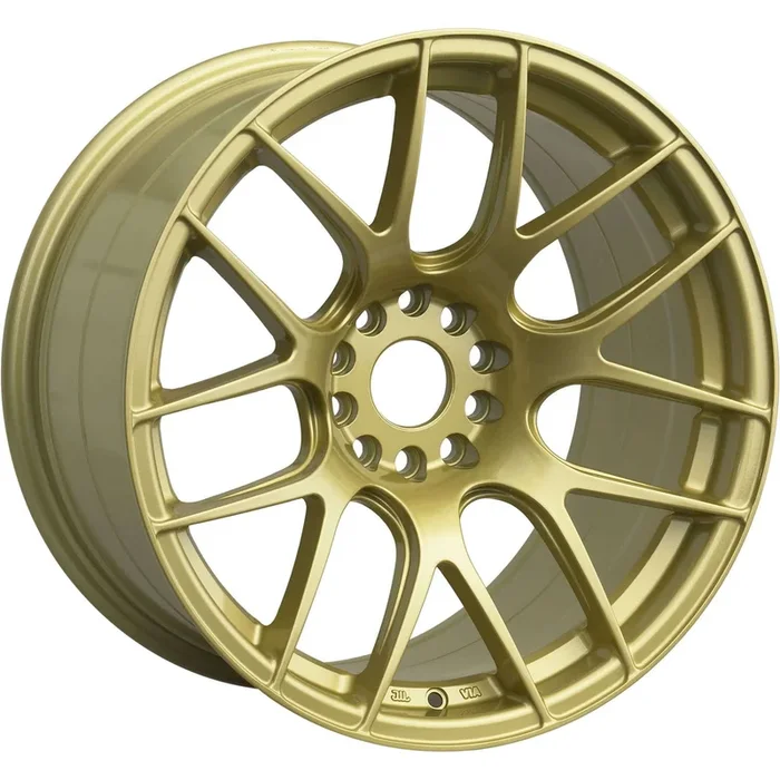 XXR 530 Gold 18×8.75 +33 5×100/5×114.3 (Single Wheel) – 2015-2024 Subaru WRX / 2015-2021 STI / 2013-2024 BRZ / Scion FR-S / Toyota GR86 / 2014-2024 Subaru Forester