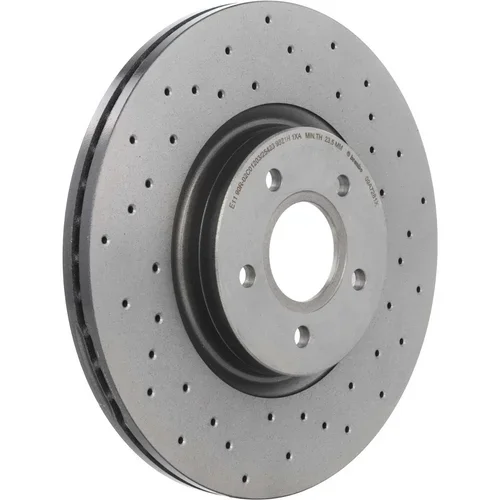 Zimmerman Front 336mm Brake Rotor, Volvo S60/V60/S80, V70/XC70